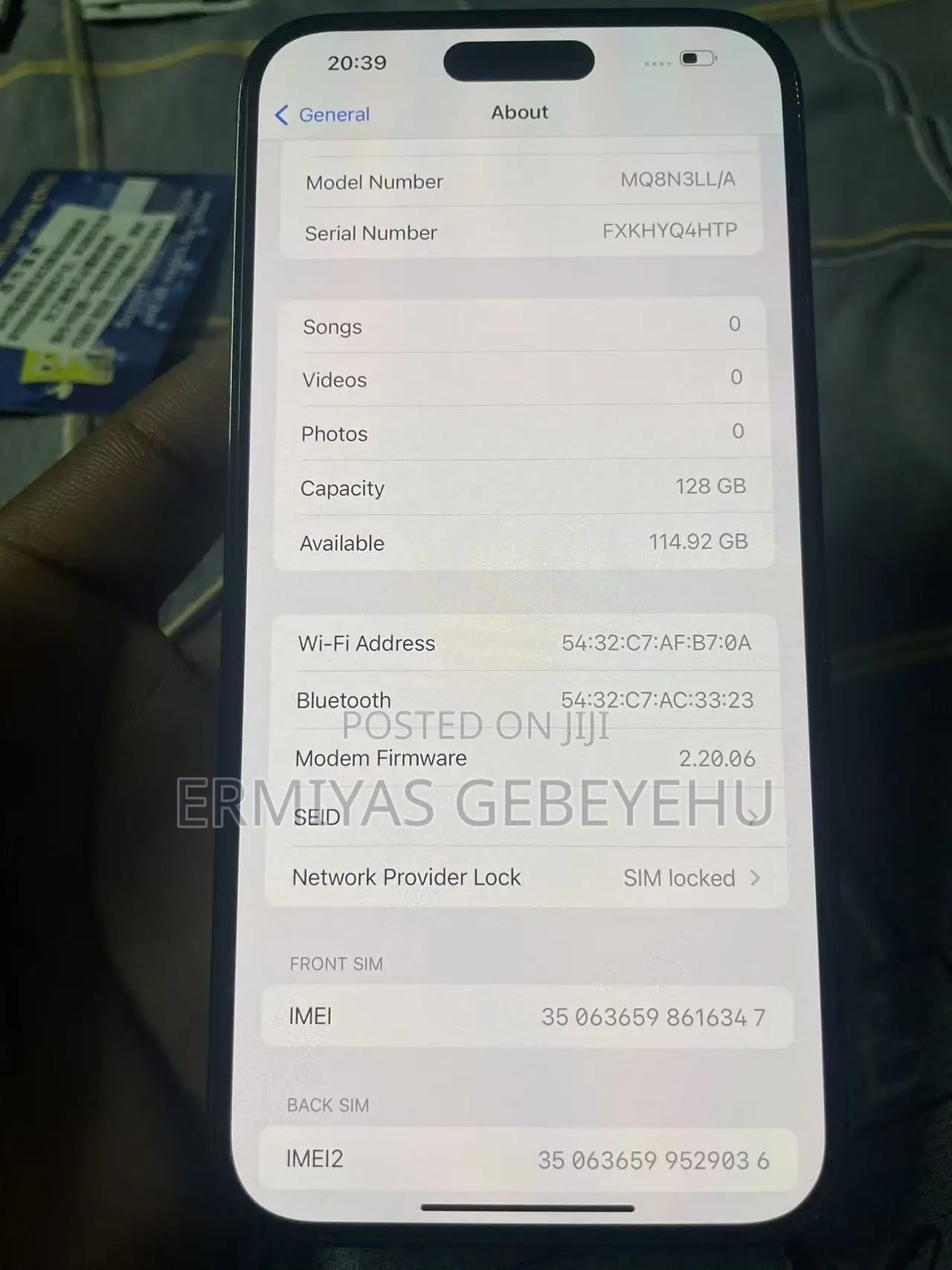 Apple iPhone 14 Pro Max 128 GB Black