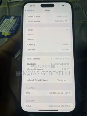 Apple iPhone 14 Pro Max 128 GB Black