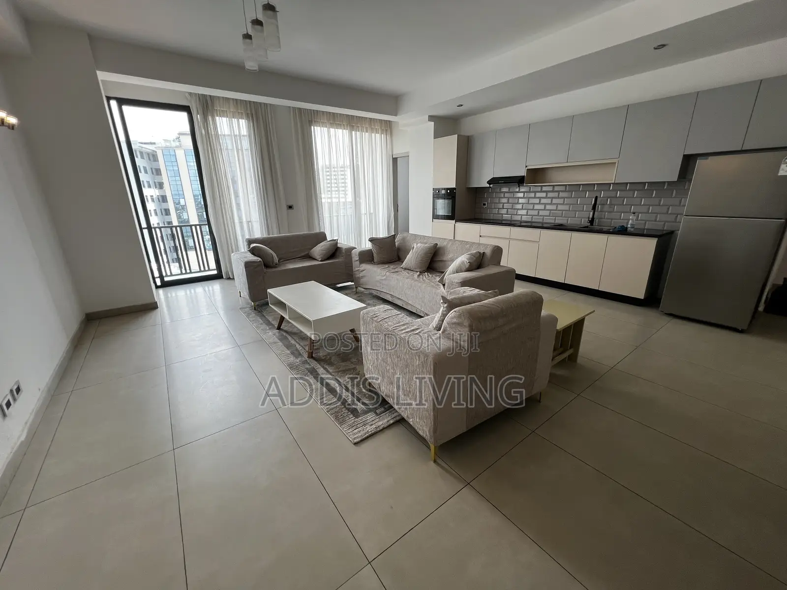 Furnished 3bdrm Apartment in Bole for rent