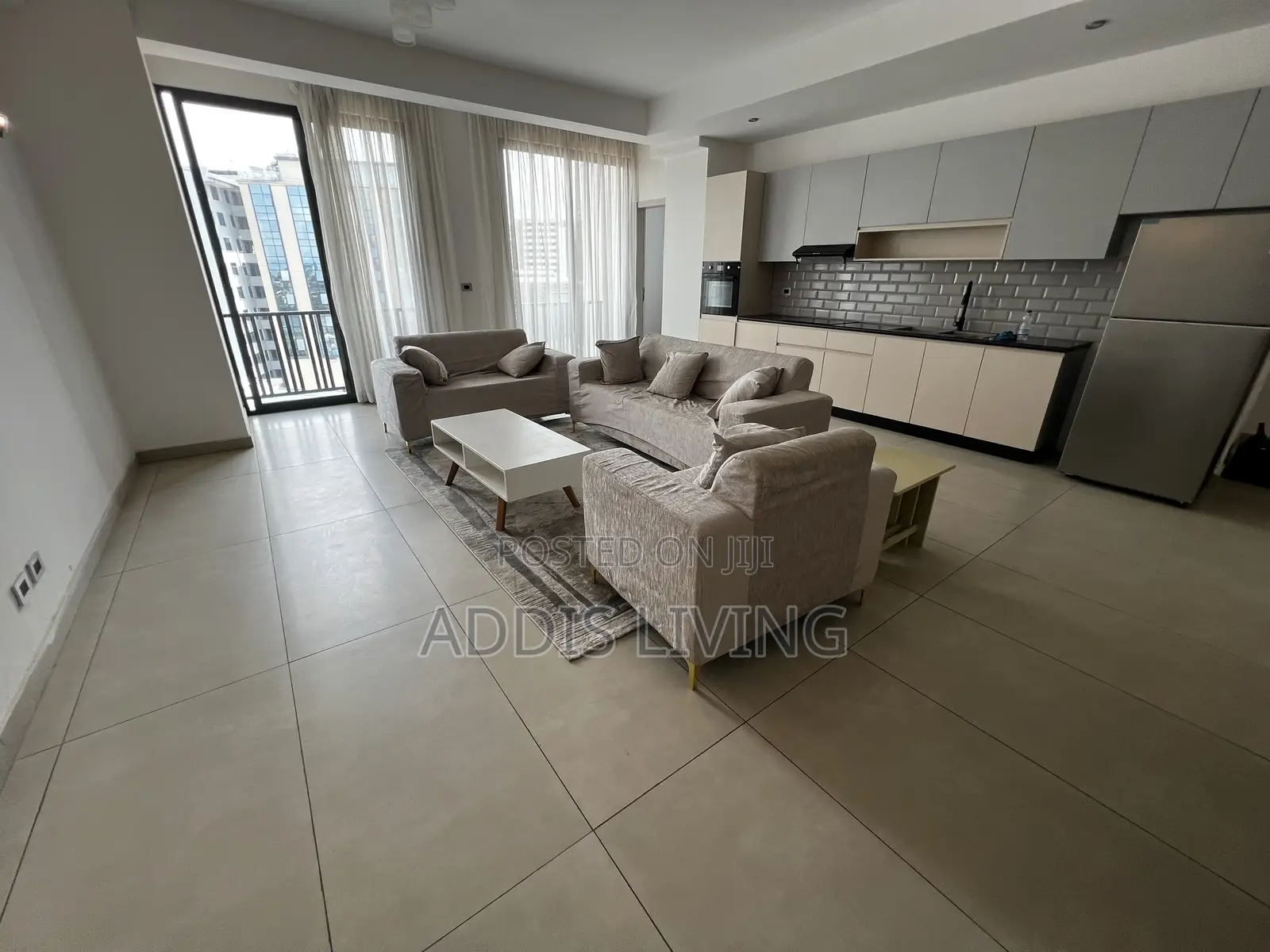 Furnished 3bdrm Apartment in Bole for rent