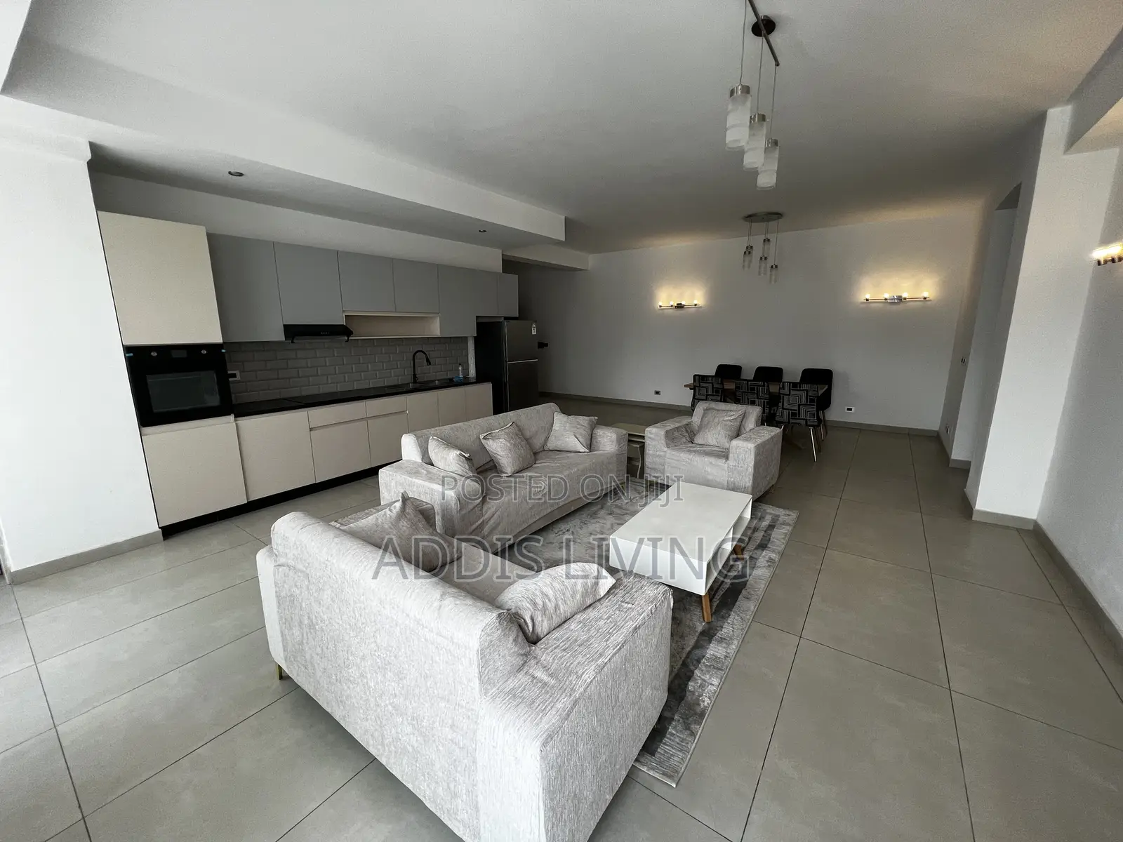 Furnished 3bdrm Apartment in Bole for rent