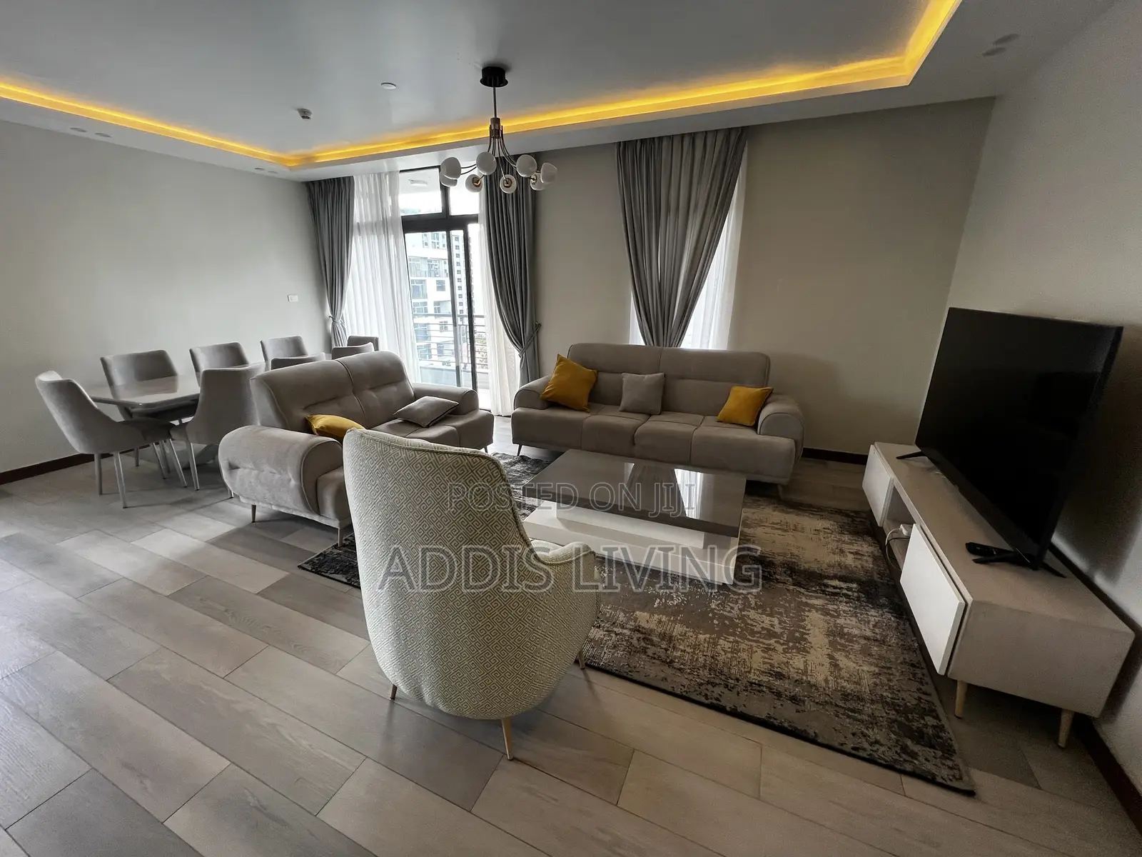 Furnished 2bdrm Apartment in Bole for rent