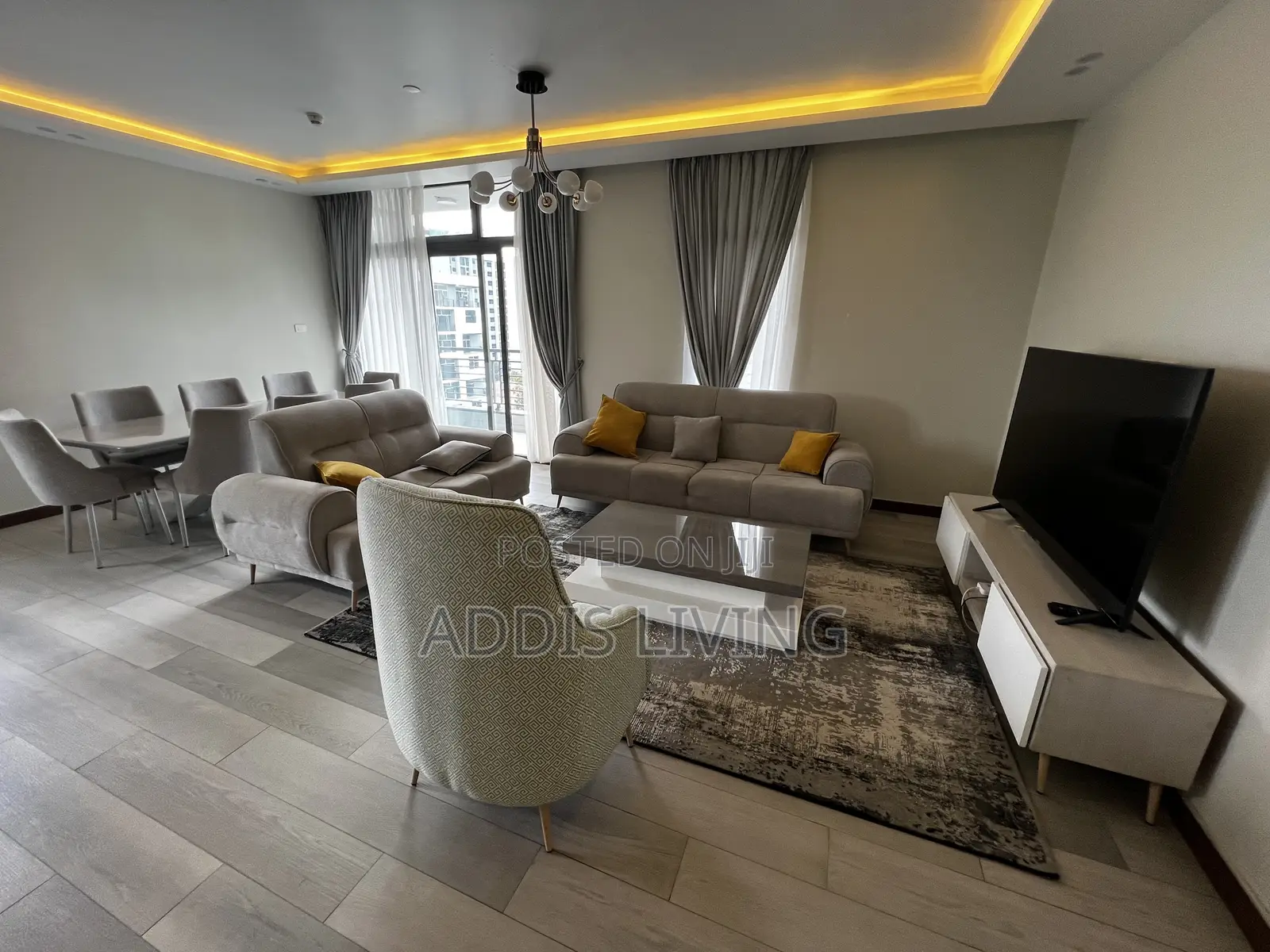 Furnished 2bdrm Apartment in Bole for rent