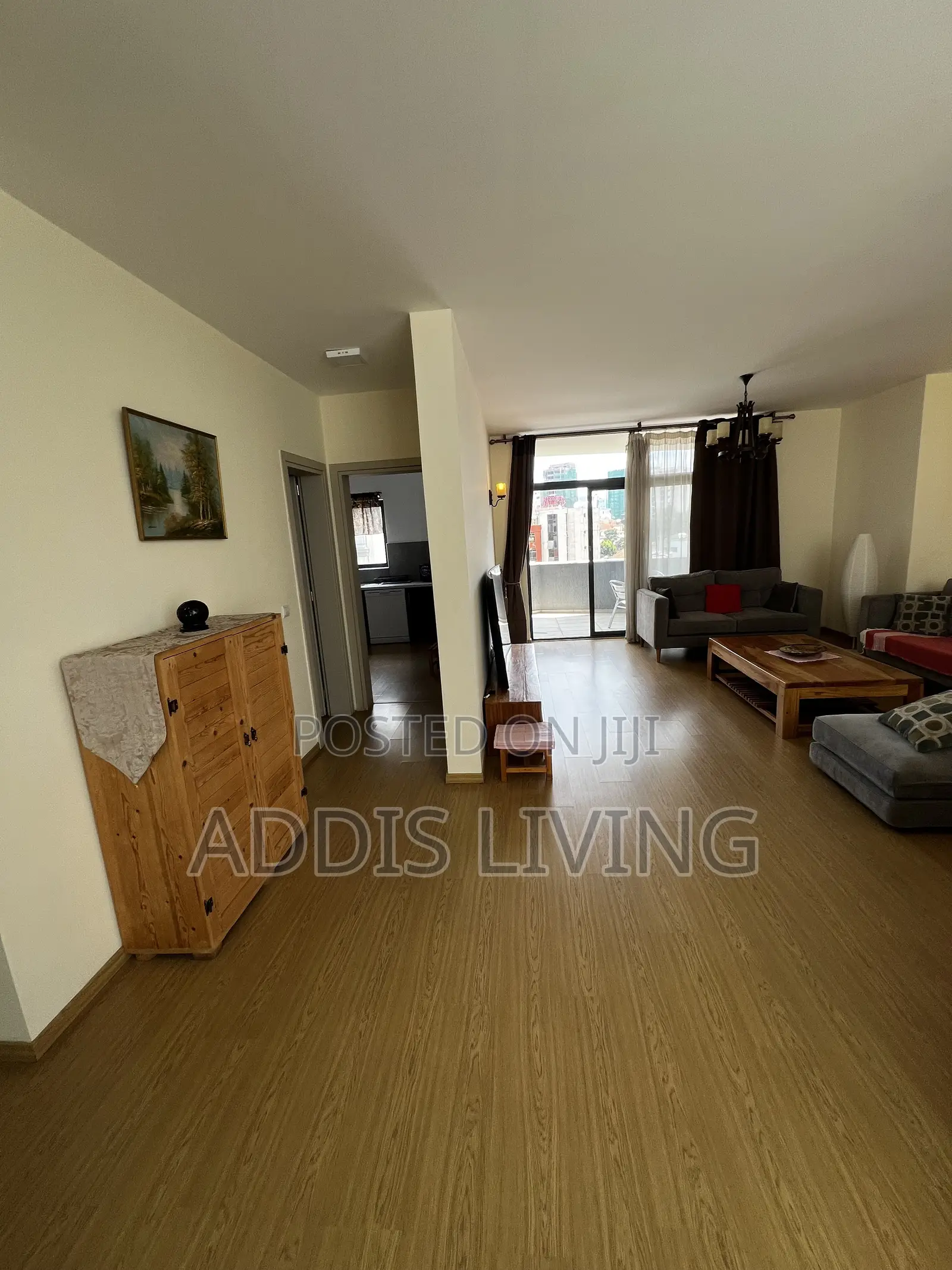 Furnished 3bdrm Apartment in Bole for rent