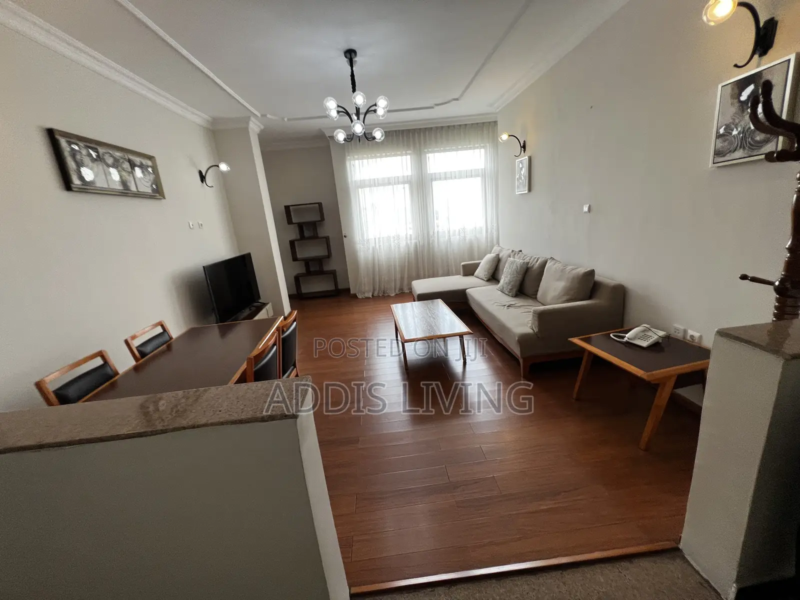 Furnished 2bdrm Apartment in Bole for rent