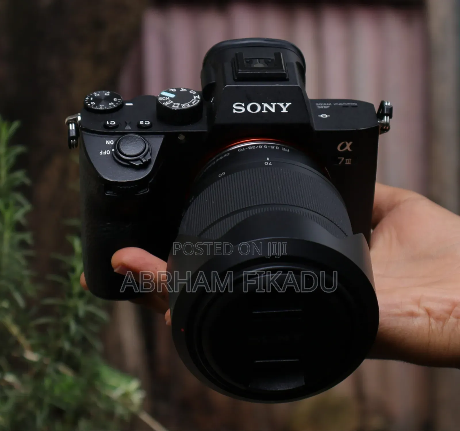 Sony A7iii Full Fream With 28-70mm Lens