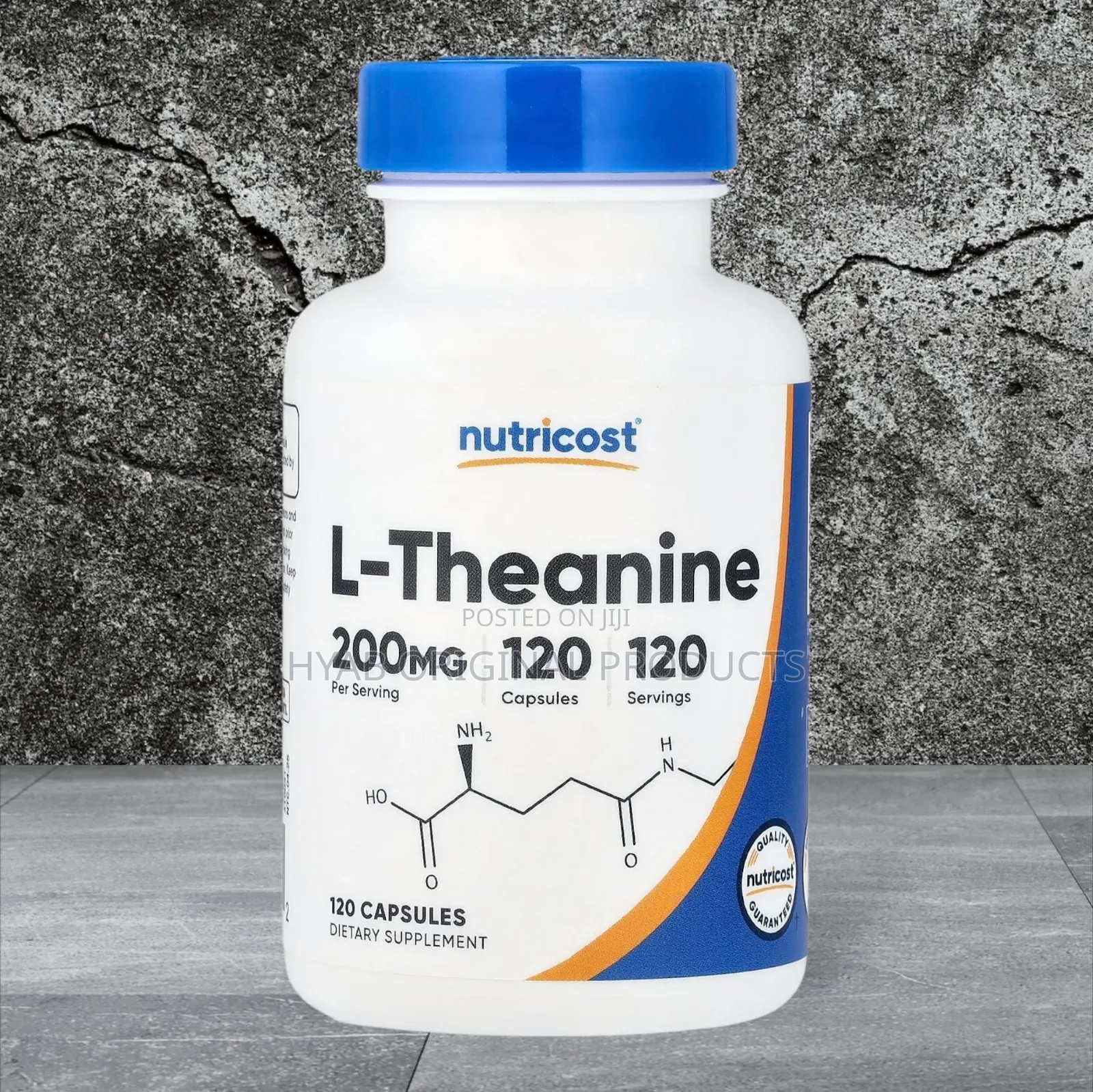 Nutricost L-Theanine, 200 Mg, 120 Capsules