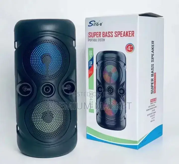 Sing-E ZQS4259 Super Bass Portable Bluetooth Speaker