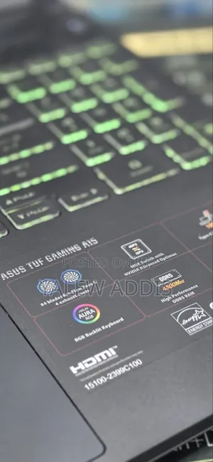 New Laptop Asus TUF Gaming A15 16GB AMD Ryzen 7 SSD 512GB