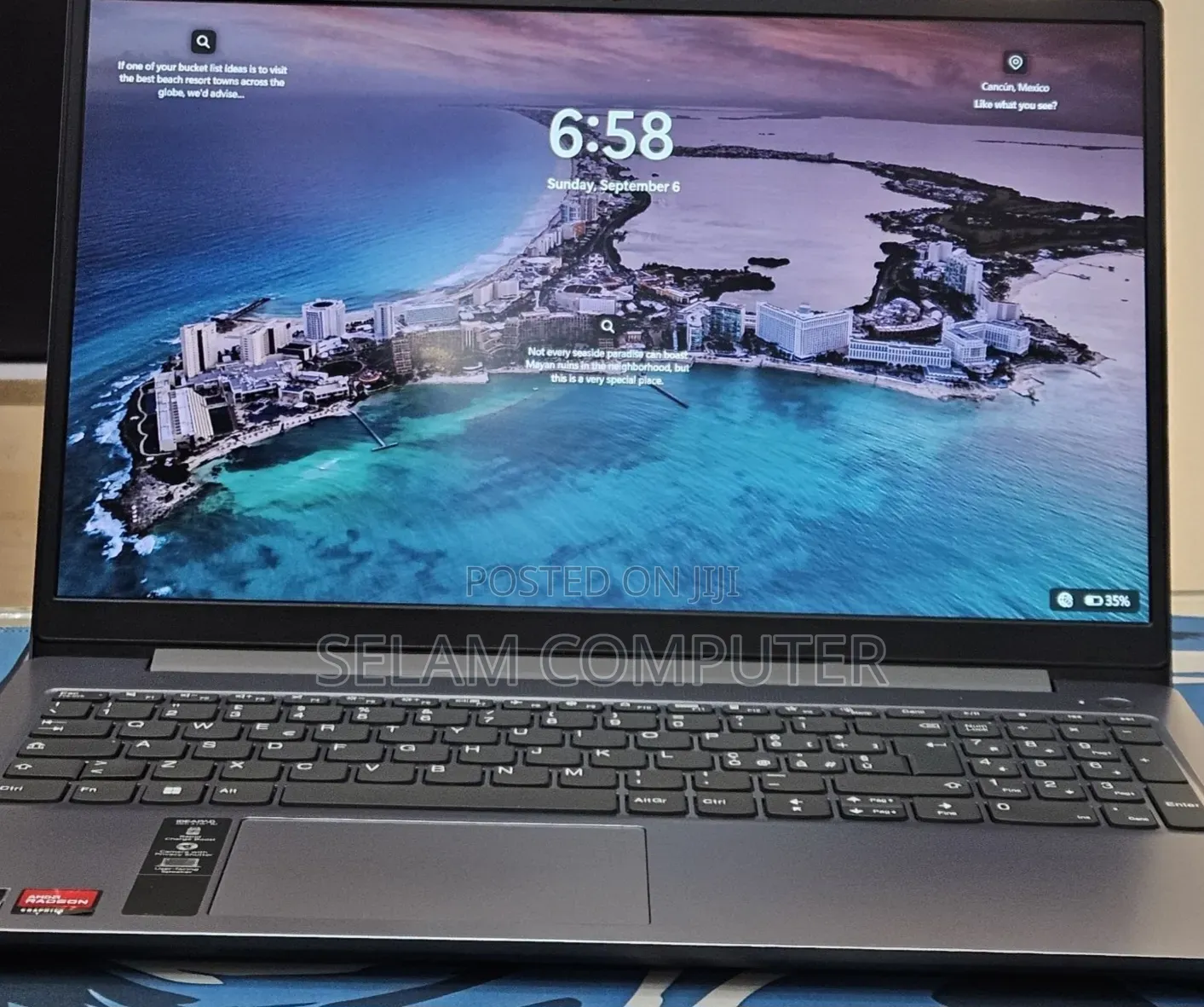 New Laptop Lenovo Ideapad 3 16GB AMD Ryzen 5 SSD 512GB
