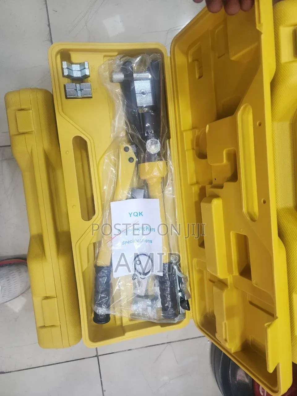 Hydraulic Cable Crimping Pliers