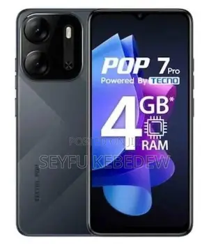 Tecno Pop 7 Pro 64 GB Black