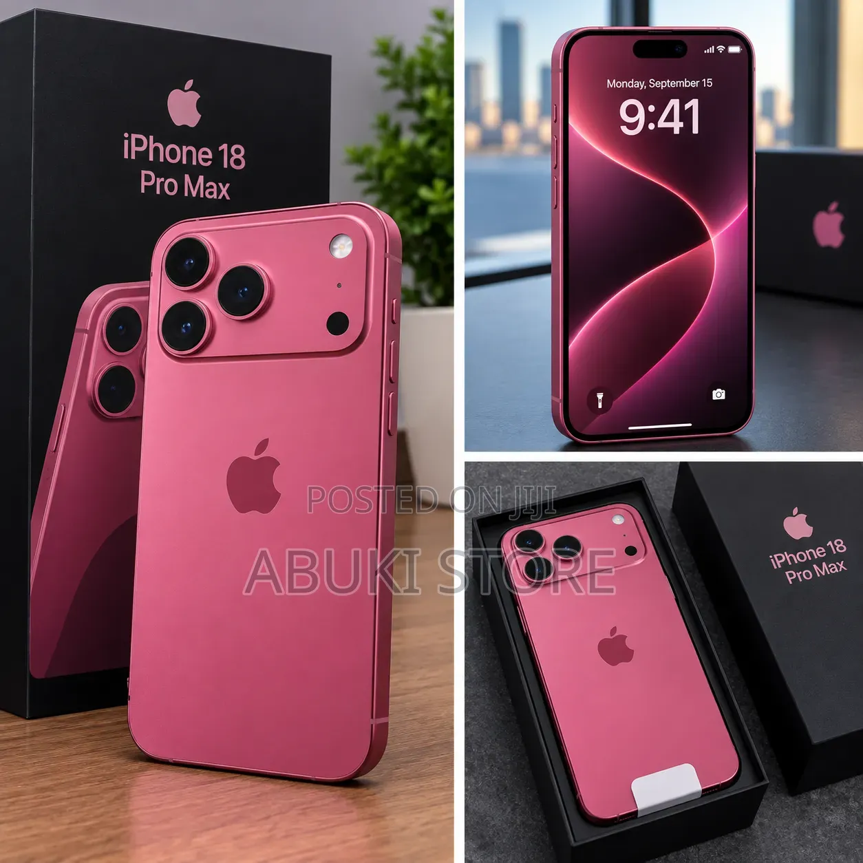 New Apple iPhone 18 Pro Max 256 GB Purple