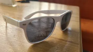 Classic White Framed Sunglasses