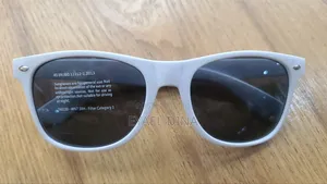 Classic White Framed Sunglasses