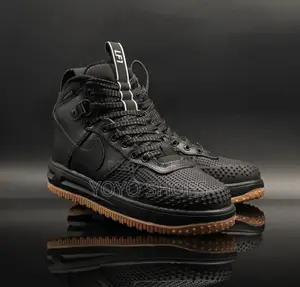 Nike Lunar Force 1 Duckboot Balck Unisex Boots Shoes