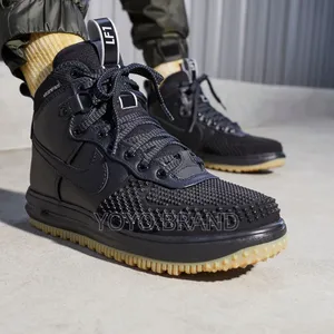 Nike Lunar Force 1 Duckboot Balck Unisex Boots Shoes