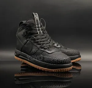 Nike Lunar Force 1 Duckboot Balck Unisex Boots Shoes