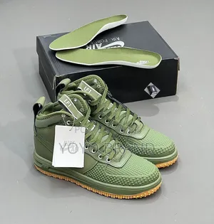 Nike Lunar Force Duckboot Olive Green Unisex Fashion Boots