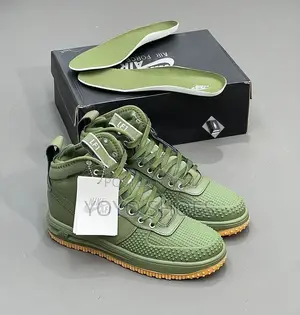 Nike Lunar Force Duckboot Olive Green Unisex Fashion Boots
