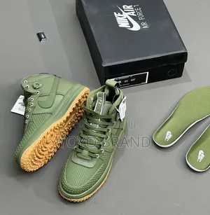 Nike Lunar Force Duckboot Olive Green Unisex Fashion Boots