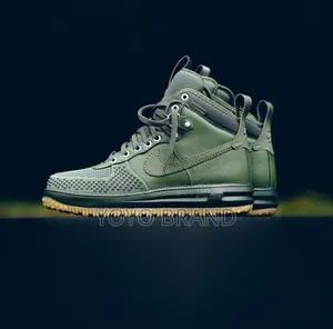 Nike Lunar Force Duckboot Olive Green Unisex Fashion Boots
