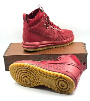 Nike Lunar Force Duckboot TeamRed Unisex Fashion Boots