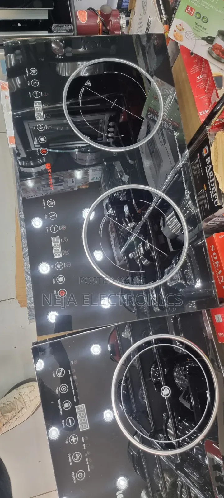 Everst 2.Electric Stoves Cookers Ceramic Delivery