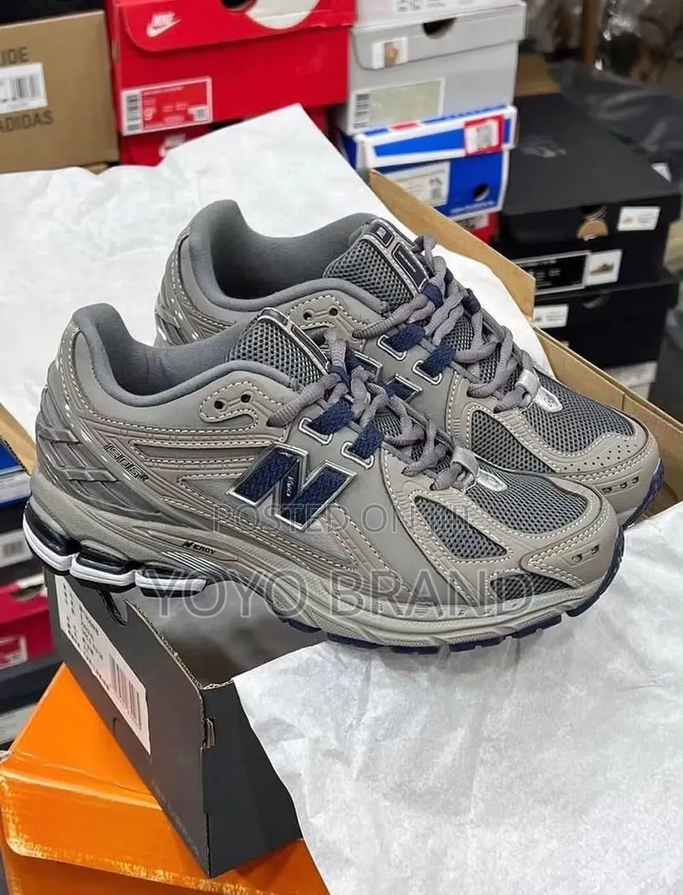 New Balance 1906R 'Castle Rock' Dark Gray Unisex Fashion Sneaker