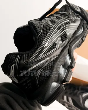 Asics Gel-Kayano 14 Black/Silver Unisex Fashion