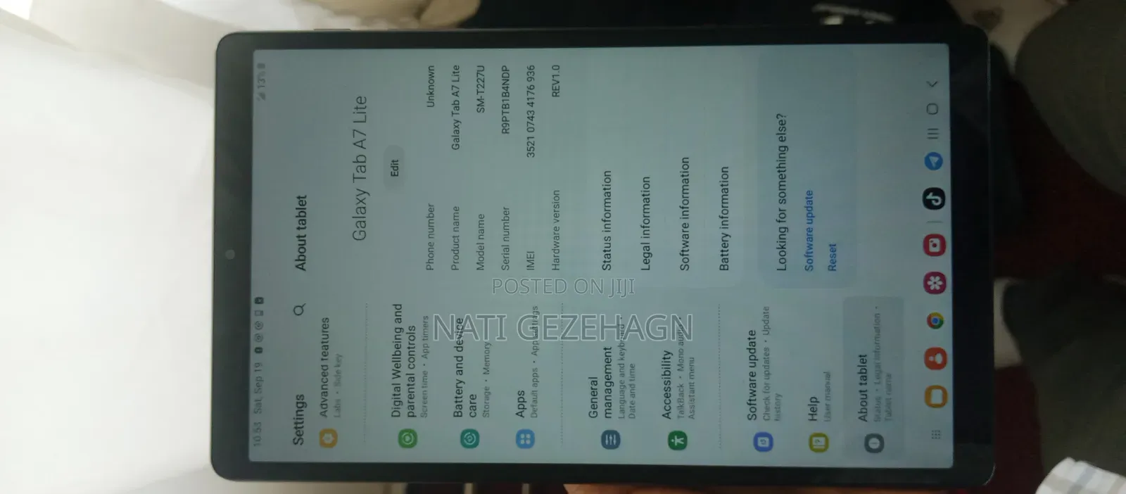 Samsung Galaxy Tab S7 32 GB Gray