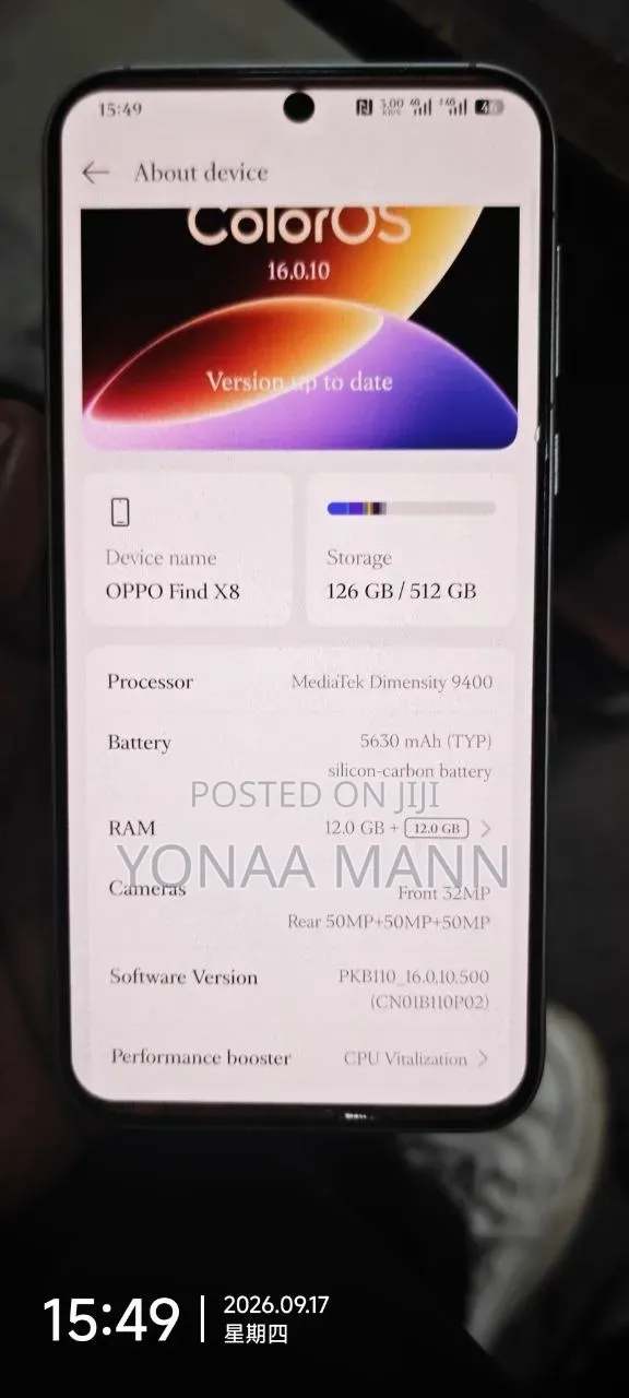 Oppo Find X8 512 GB White