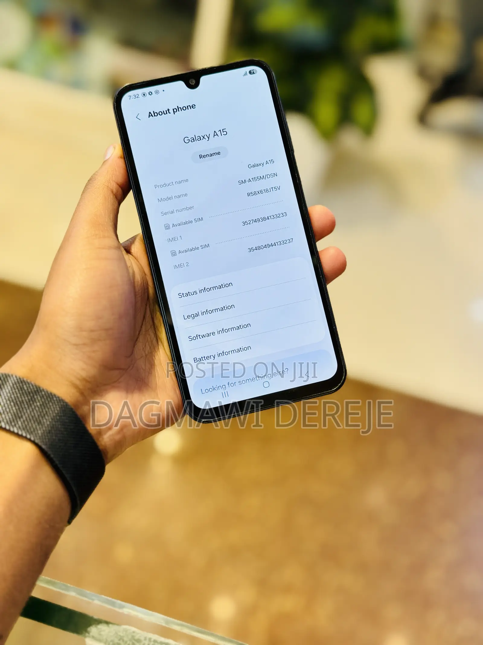Samsung Galaxy A15 128 GB Black