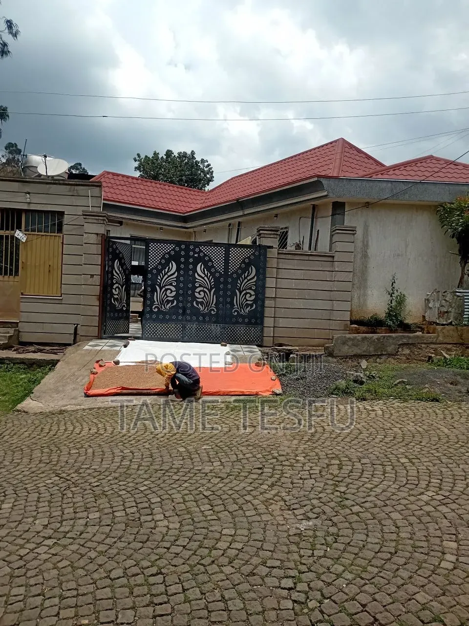 Furnished 3bdrm Villa in Kotobe ከህስፓልት ግልባጭ, Yeka for sale