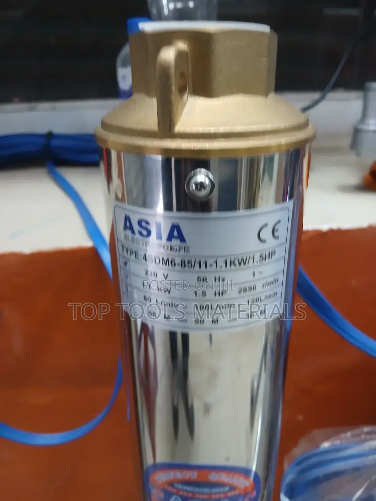 ASIA 4sdm6-85/11 Submersible Water Pump HP (1.1 kW