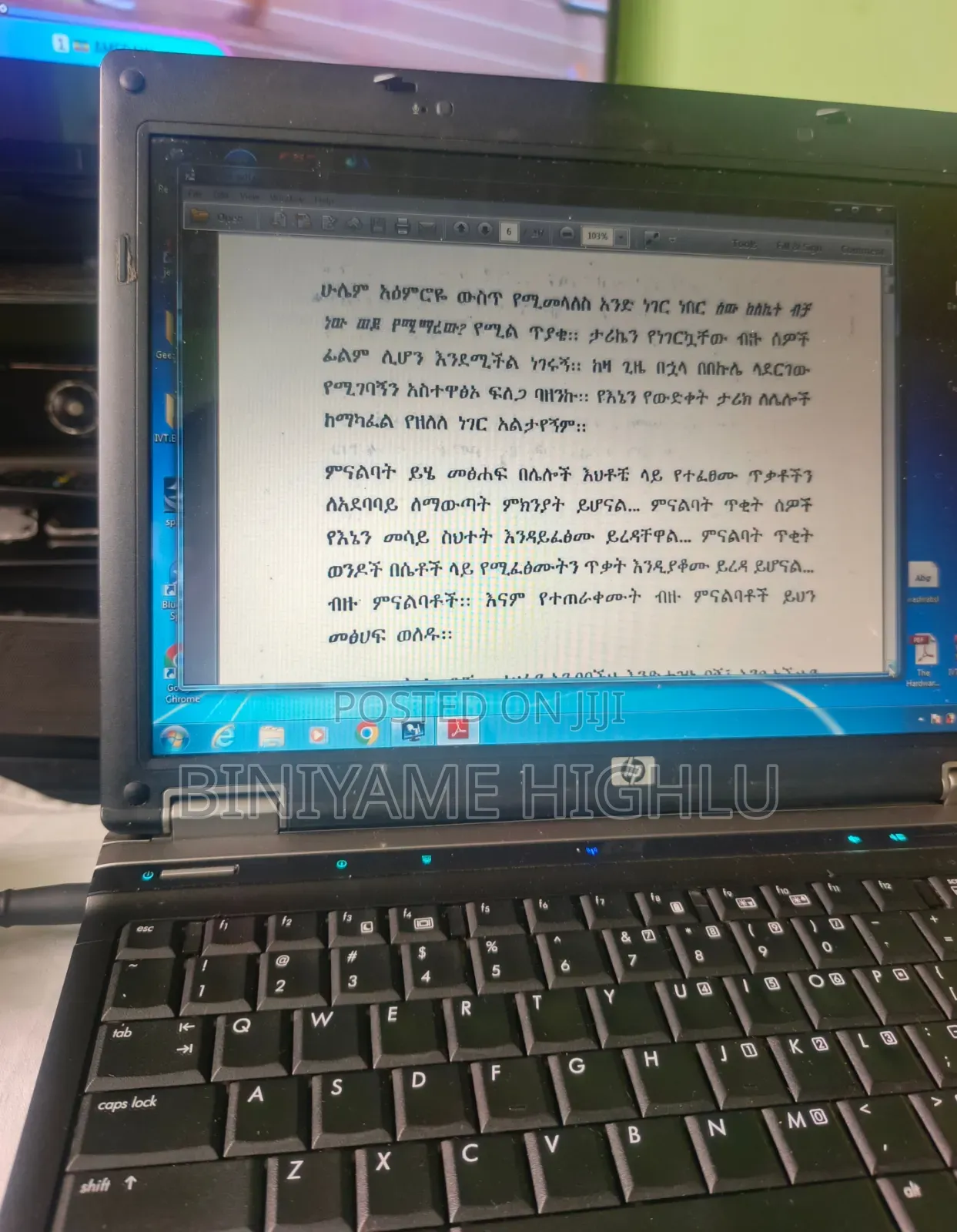 Laptop HP Compaq 6530b 4GB Intel Core 2 Duo HDD 160GB