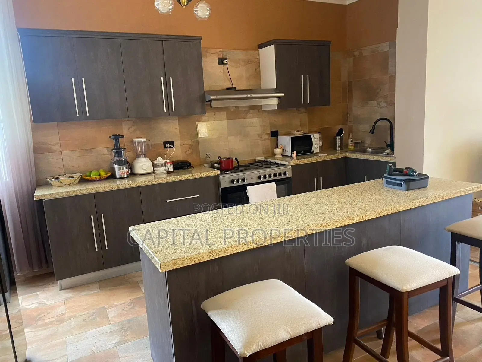 Furnished 3bdrm Apartment in Bole for rent