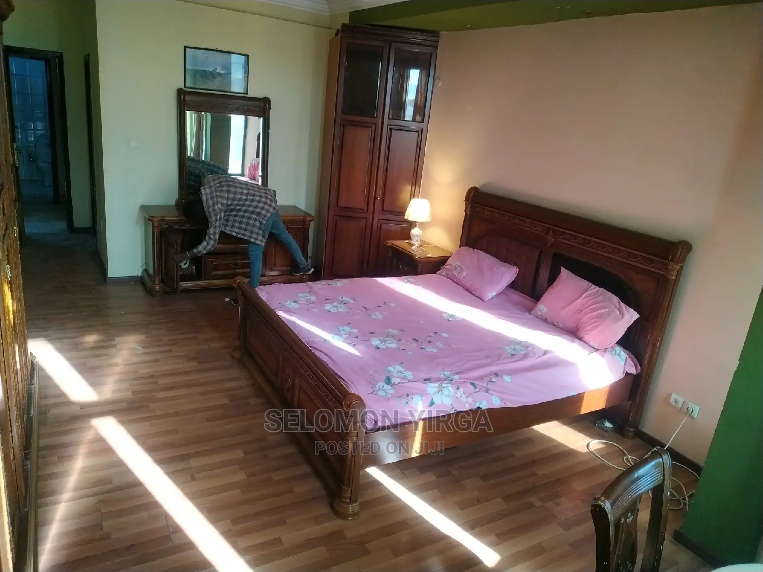 Furnished 7bdrm Apartment in መገናኛ, Bole for rent