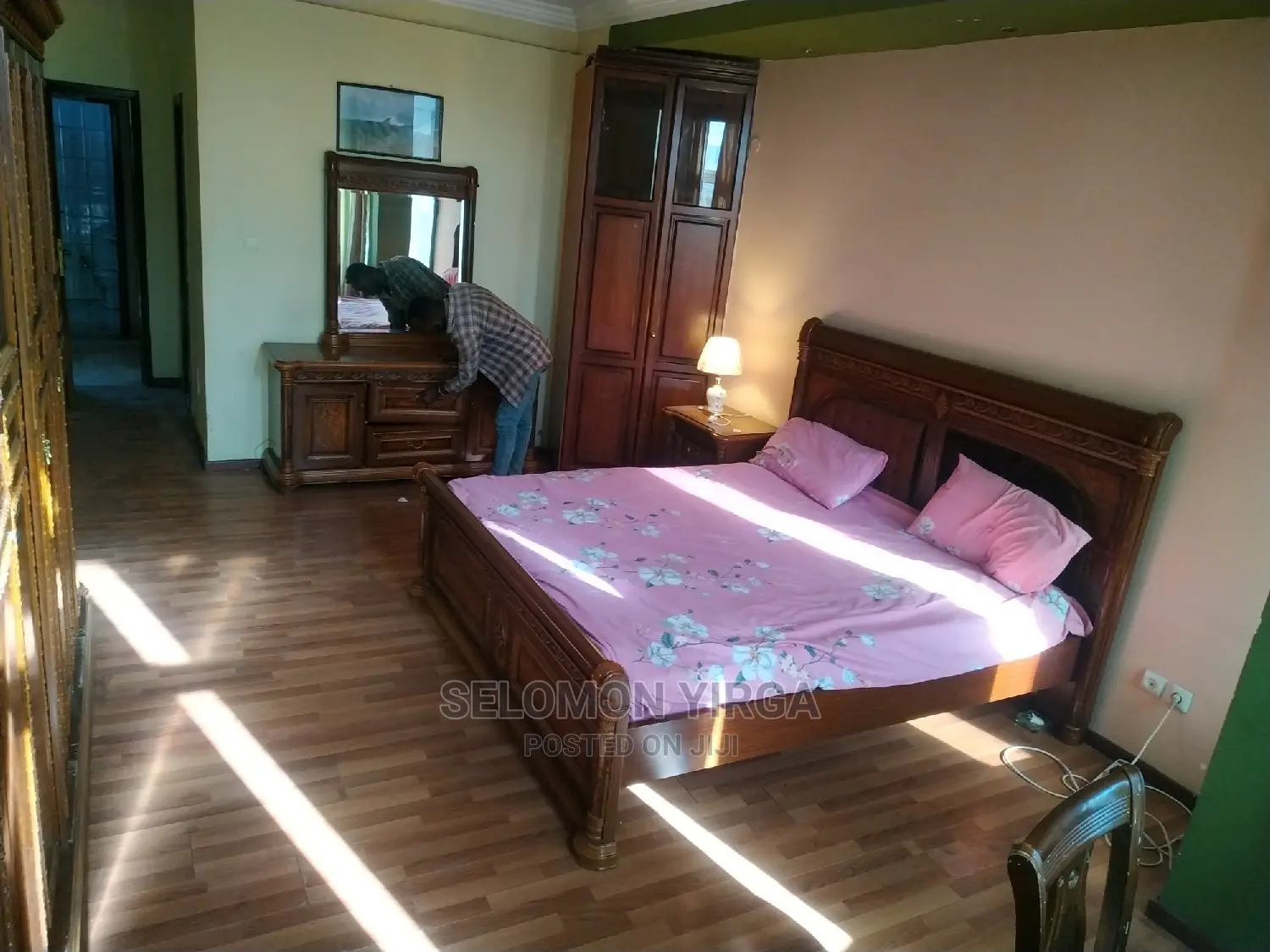 Furnished 7bdrm Apartment in መገናኛ, Bole for rent