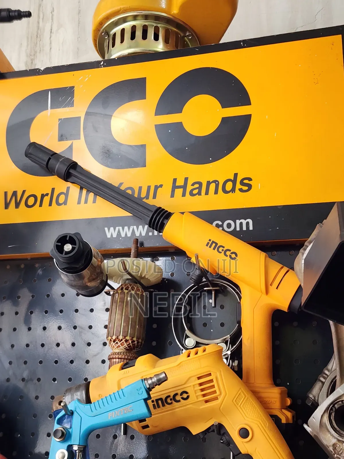 Ingco Chargeble Pressure Washer