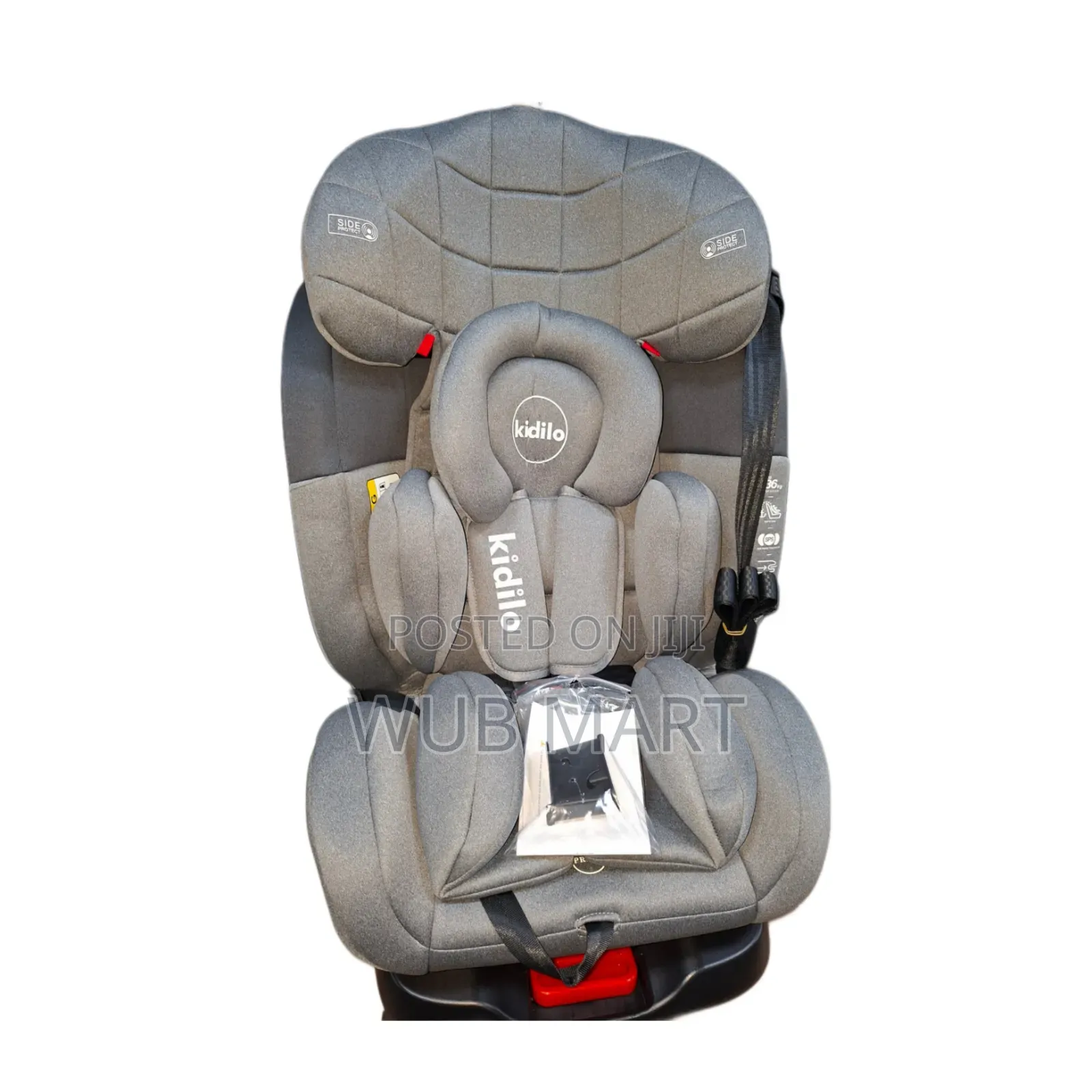 Kidilo 360° Rotating Baby Car Seat ልጆች መኪና ላይ የሚቀመጡበት ወንበር