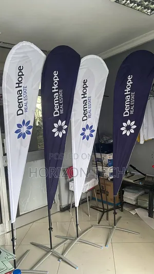 Teardrop Impoted Flag