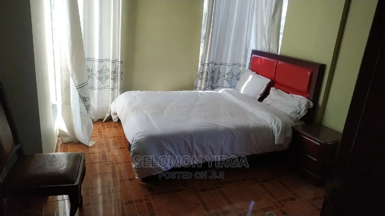 Furnished 7bdrm Apartment in መገናኛ, Bole for rent