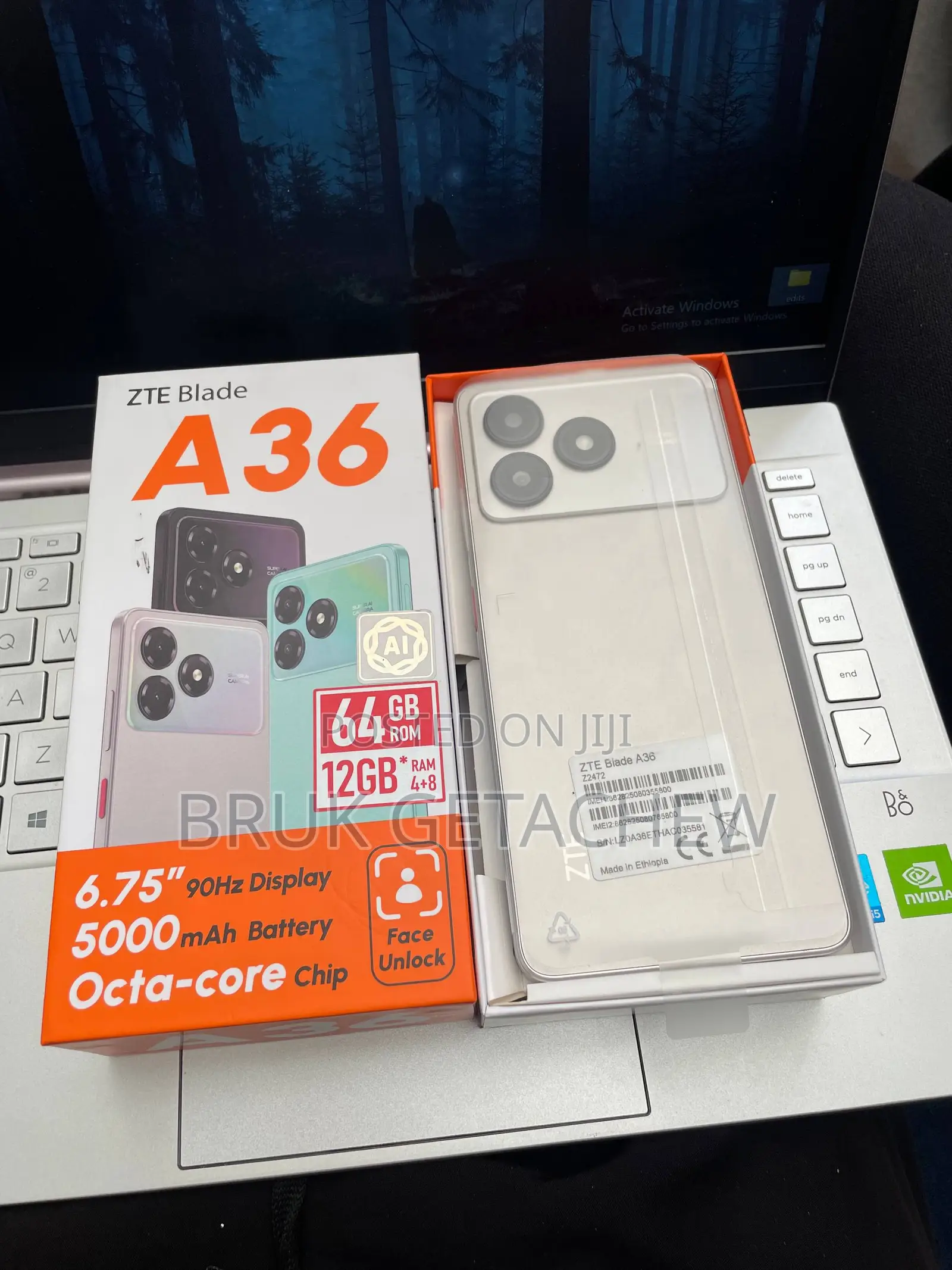 New ZTE Blade A36 64 GB White