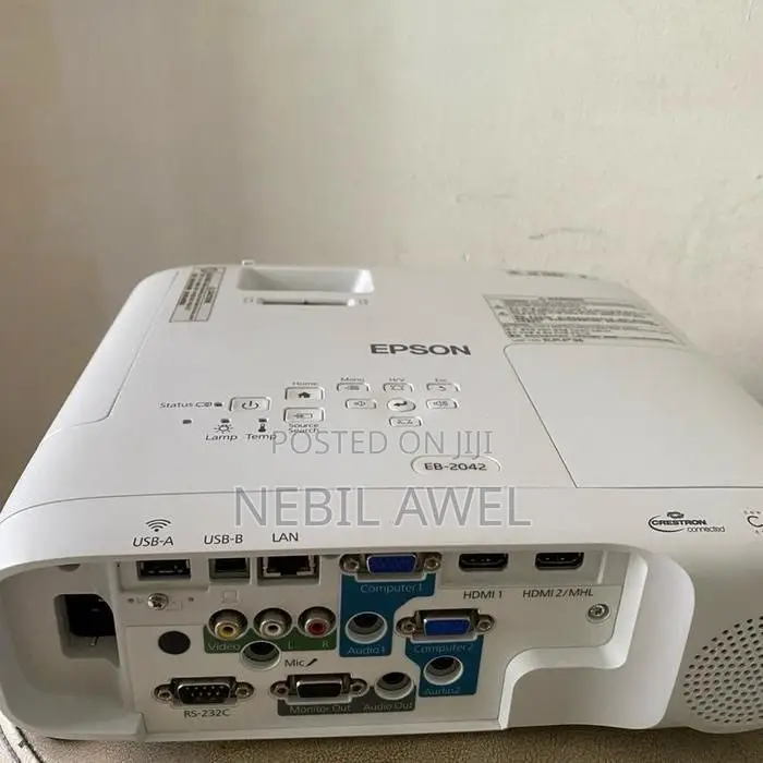 Epson PowerLite 2042 XGA 3LCD Wireless Home Theater Projector
