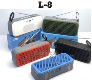 Bluetooth Speaker L8 FM Radio Media ብሉቲዝ ስፒከር