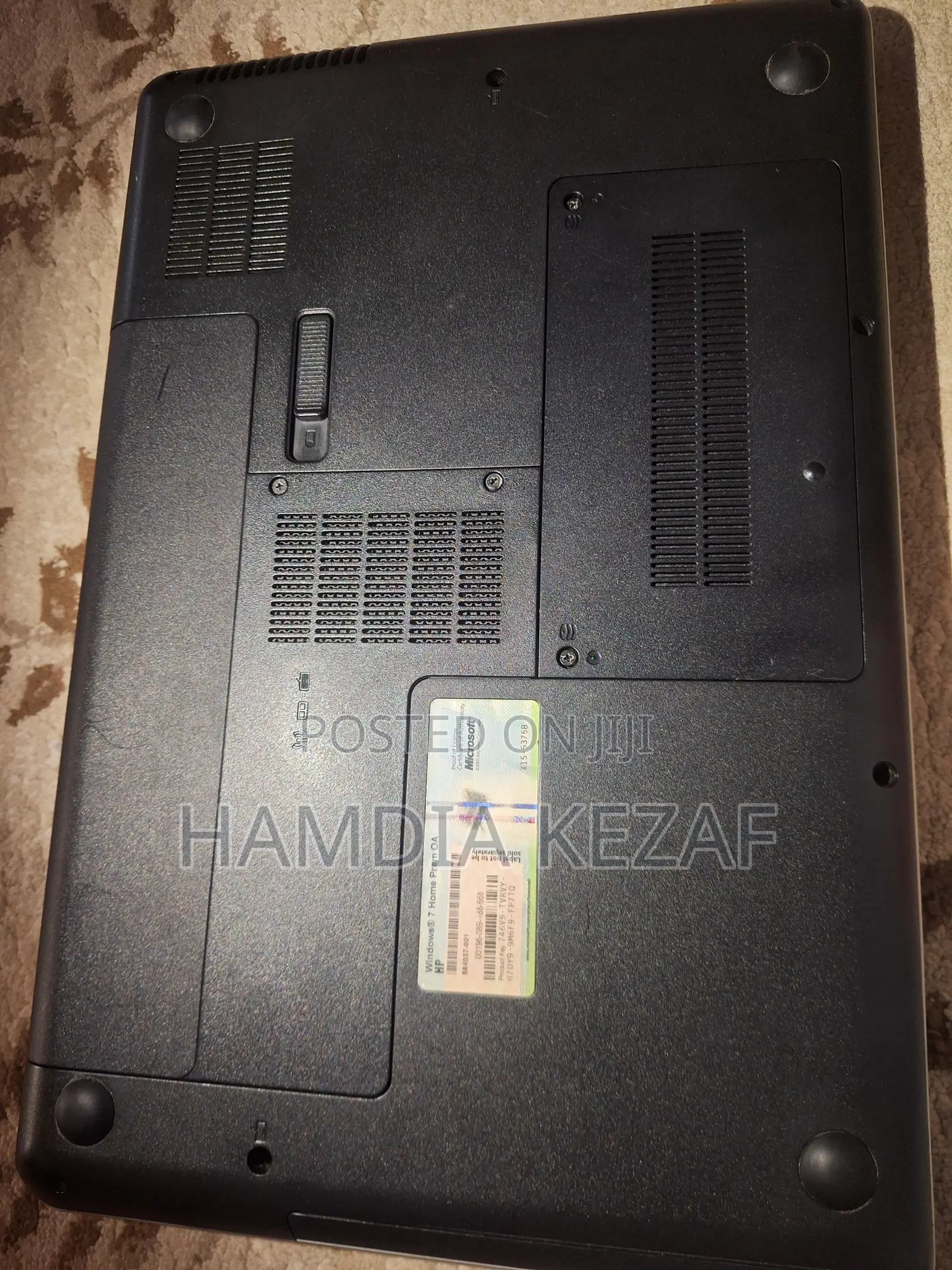 Laptop HP 4GB HDD 256GB