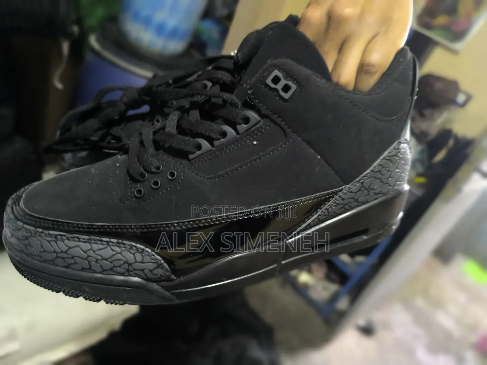 Nike Air Jordan 3 Retro Black 43''