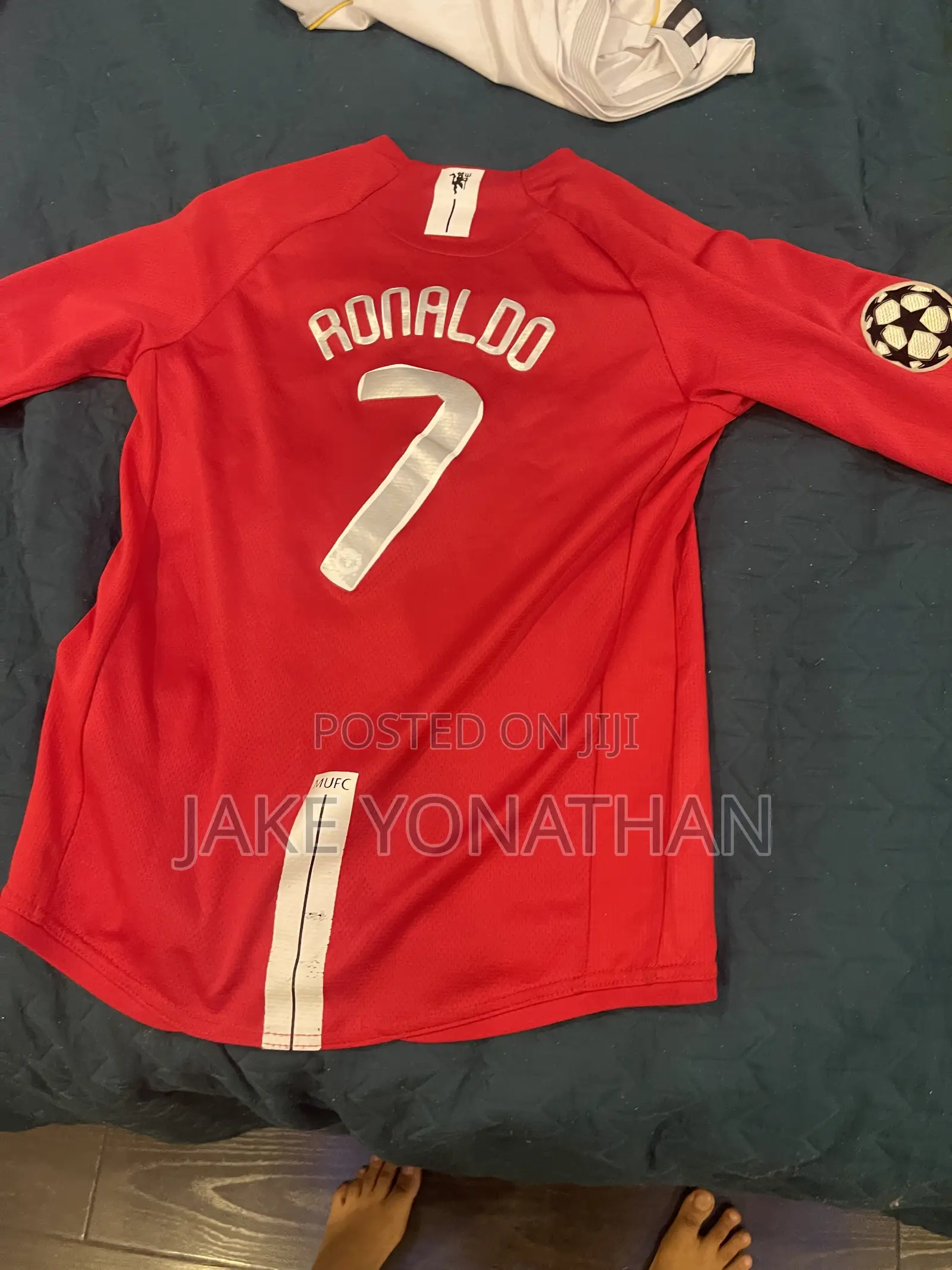 Jersey Ronaldo Man U 2008