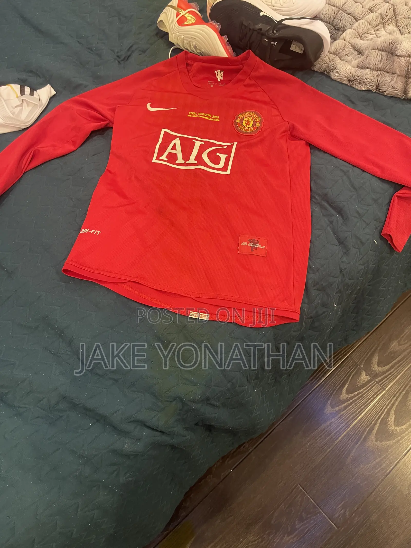 Jersey Ronaldo Man U 2008